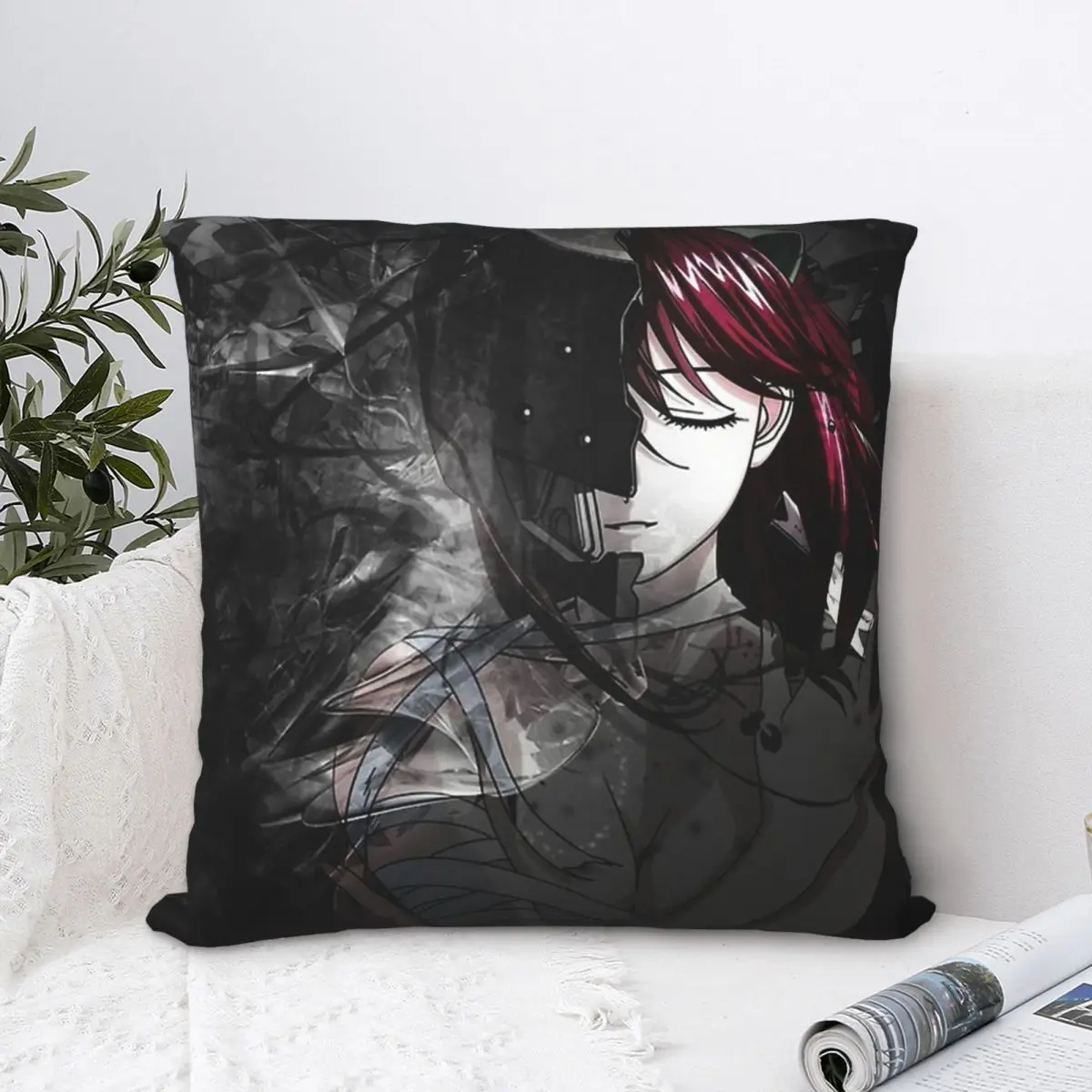 

Декоративная моющаяся наволочка Elfen Lied для спальни и сада