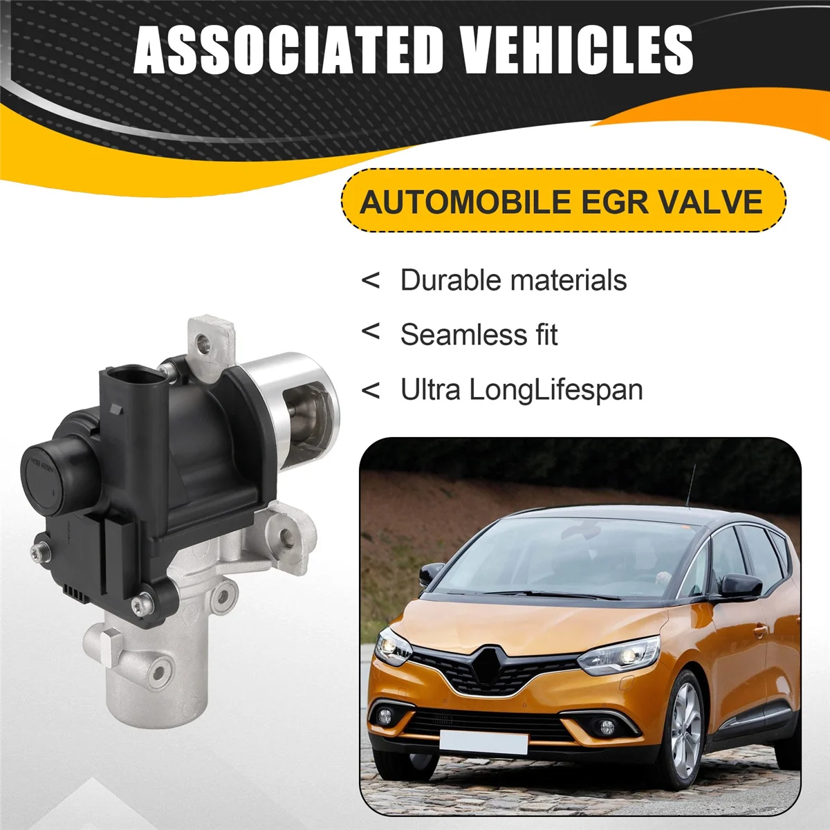 Клапан рециркуляции отработавших газов для RENAULT DACIA Clio II III Grand Kangoo Modus Laguna 8200270177