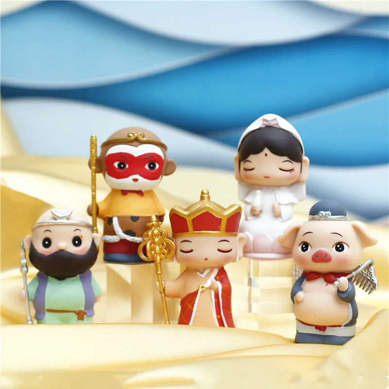 

1PC Cute Resin Crafts Blind Box Figurine Collectable For Child Girls Surprise Birthday Gift Decorations for Home