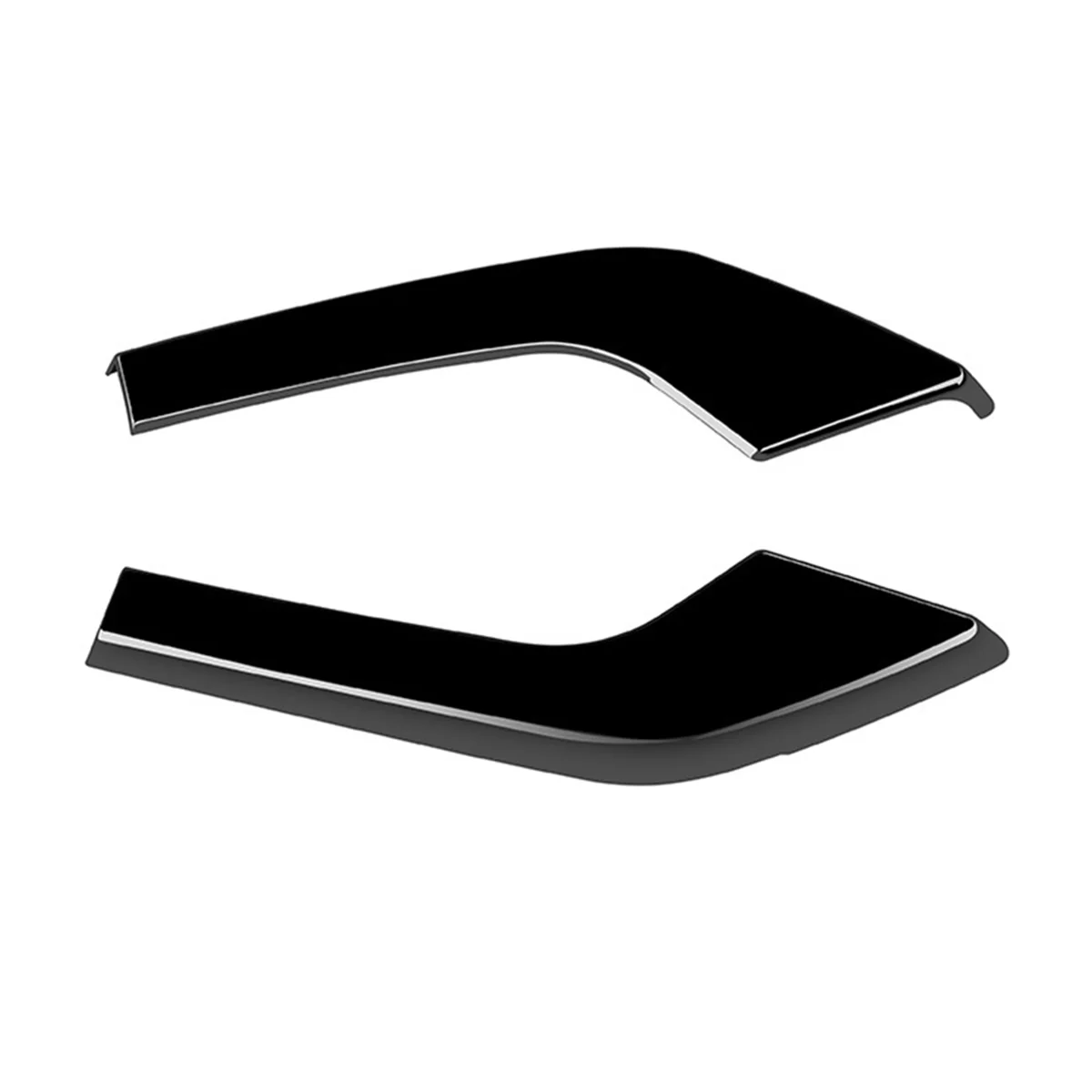 Автомобильный передний бампер противотуманная фара Накладка для бровей