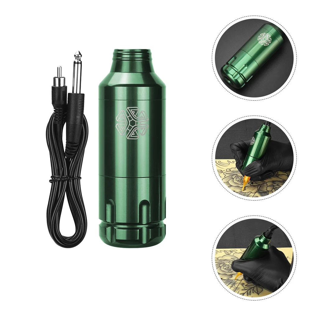 

Electric Tattooing Pen DIY Tattoos Making Long Cable Tools Pocket Rotary Aluminum Alloy Accessory Machine