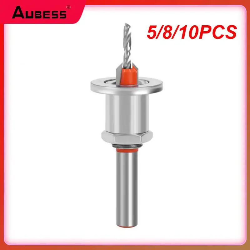 

5/8/10PCS 2.8/3.0/3.2/3.5/4.0mm Router Bit Shank Milling Cutter Screw Drill Bit Adjustable Countersink Drill Tools And Gadgets