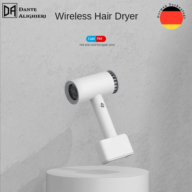 DA Hair Dryer Rechargeable Wireless Portable Travel Thermostatic Hair Care Multipurpose Personal Care Appliances Hair Dryer