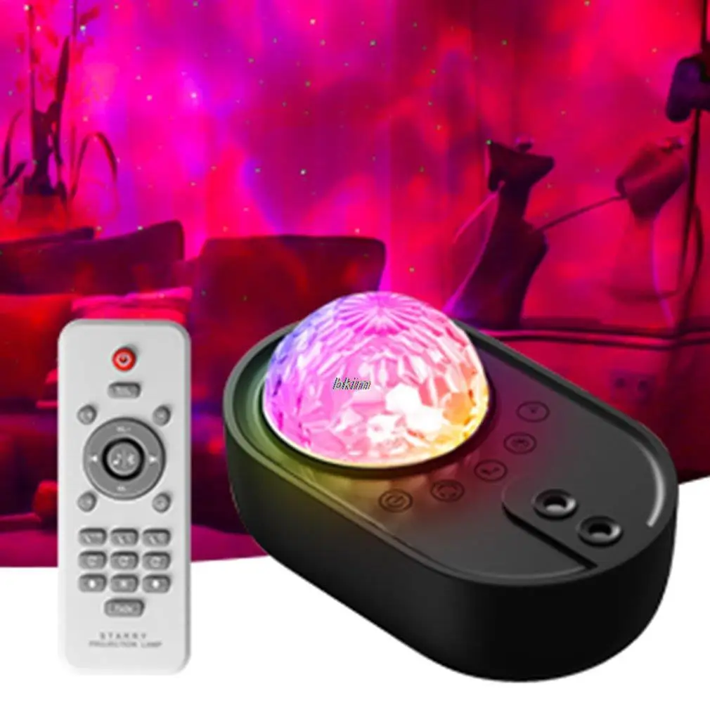 

Starry Sky Projector Night Light Spaceship Lamp LED Projection Lamp Wireless Music Speaker For Kids Bedroom Home Party Decor
