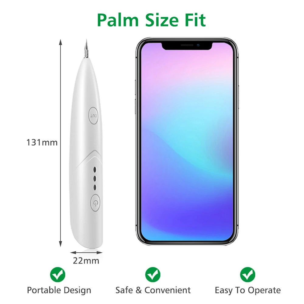 Ручка для салона плазменная ручка черные точки пылесос лазерная машина удаления