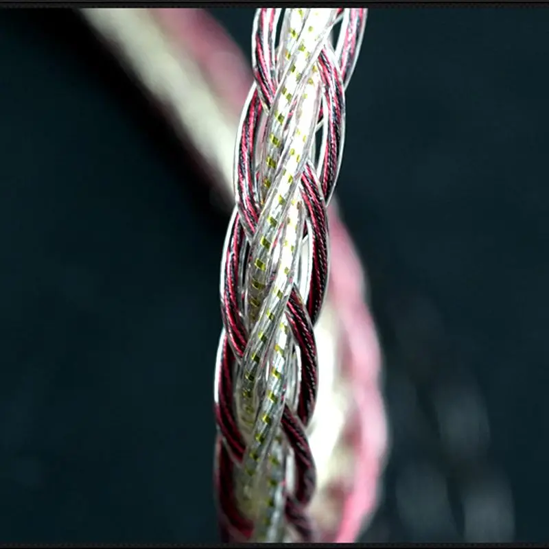 XINHS S14 8-core 22K gold-plated 7N silver plated copper hybrid HIFI headphone upgrade cable
