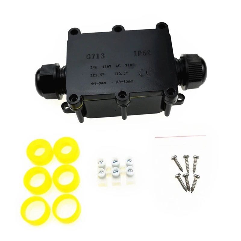 Наружная внешняя коробка для шнура электропитания водонепроницаемый