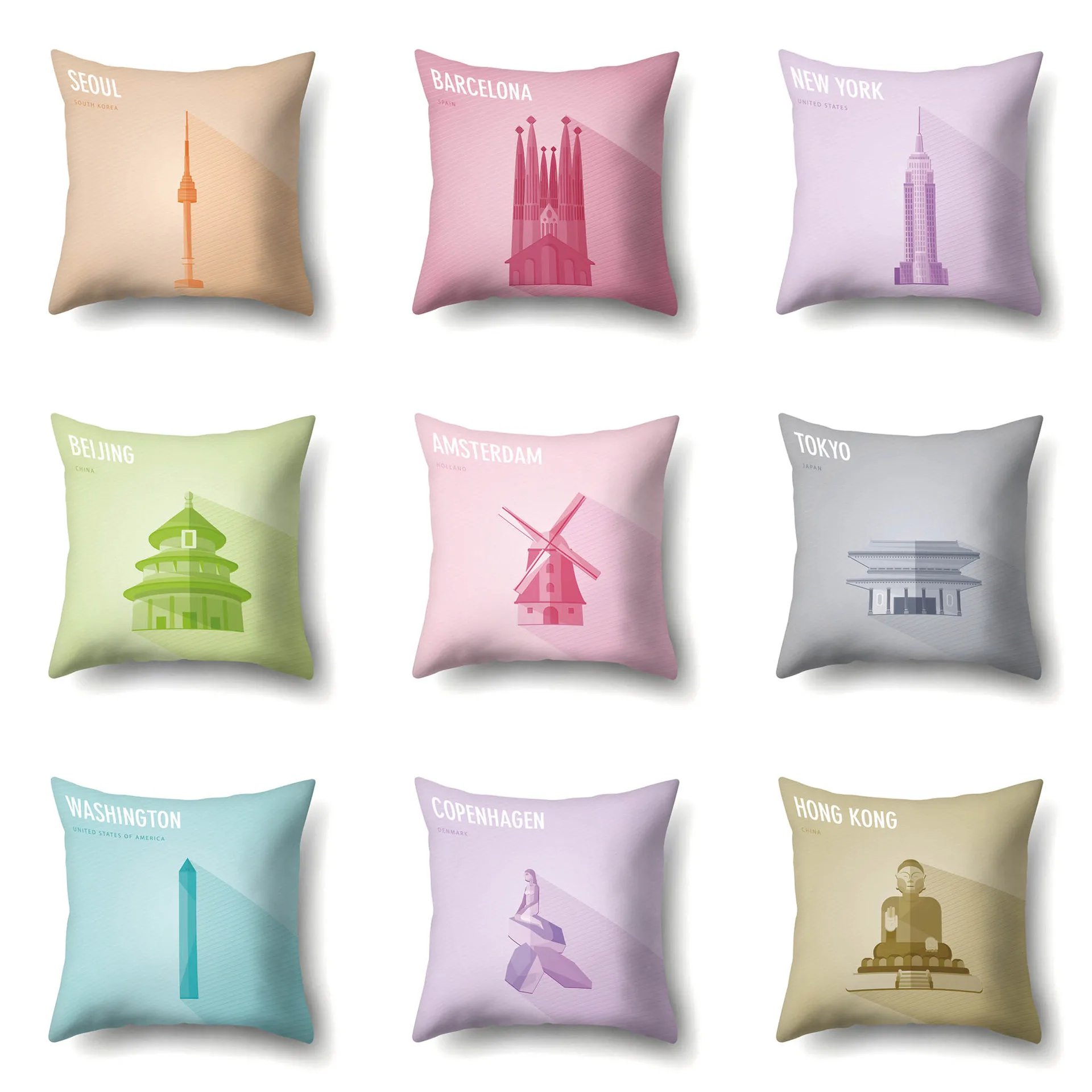 

Construction Pillowcases Car Office Pillowcases Sofa Bedroom Living Room Pillowcases Can Be Customized
