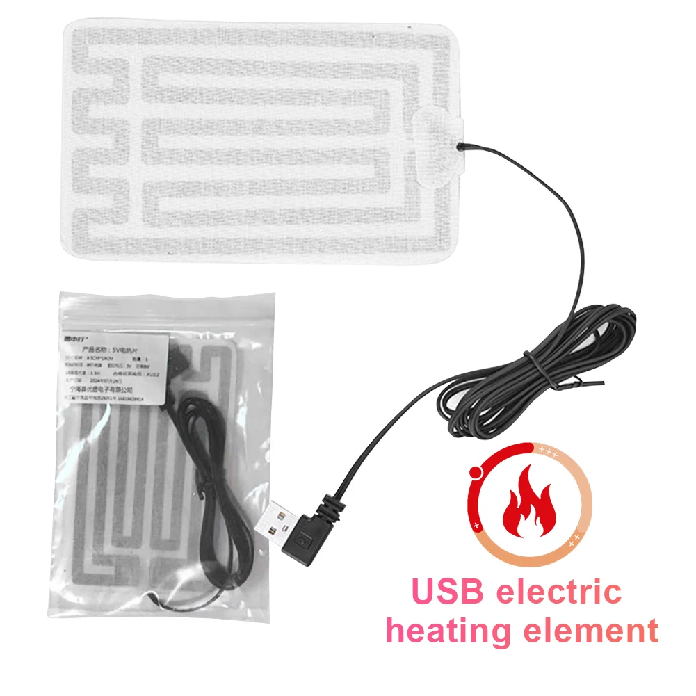 USB-нагревательная пленка электрическая грелка для ног складной USB-нагревательный