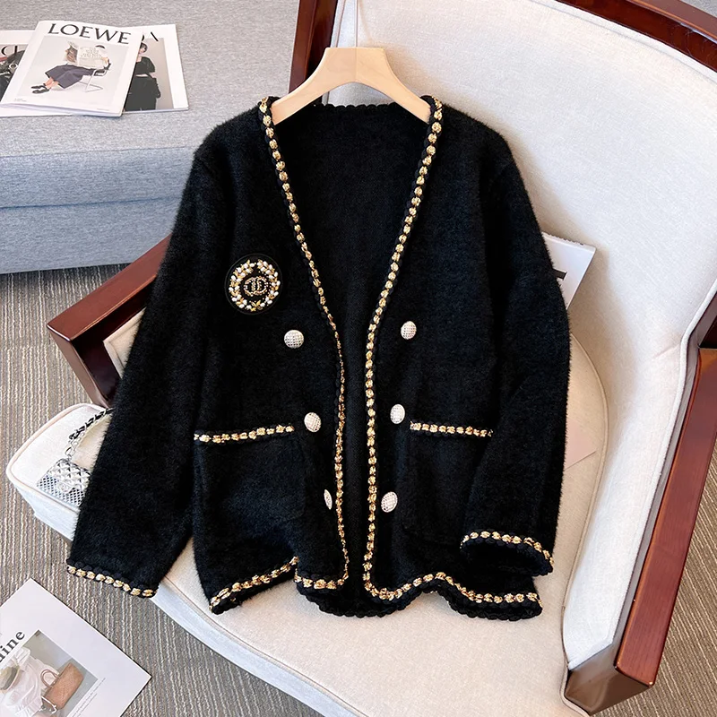 Новинка Осень-Зима в режиме реального времени большой женский комплект с