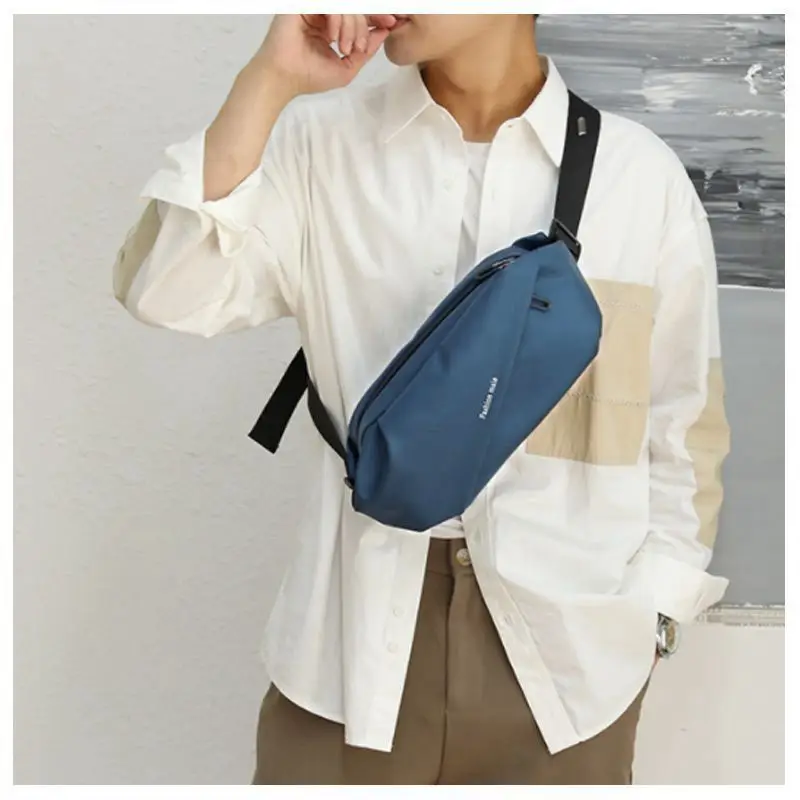 Мужская спортивная нагрудная сумка