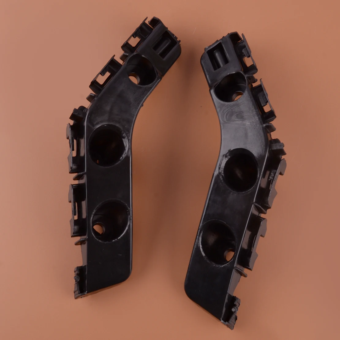 

1 Pair Black Plastic Car Front Left & Right Bumper Bracket Fit for Jeep Grand Cherokee 2011 2012 2013 55079229AD 55079228AD