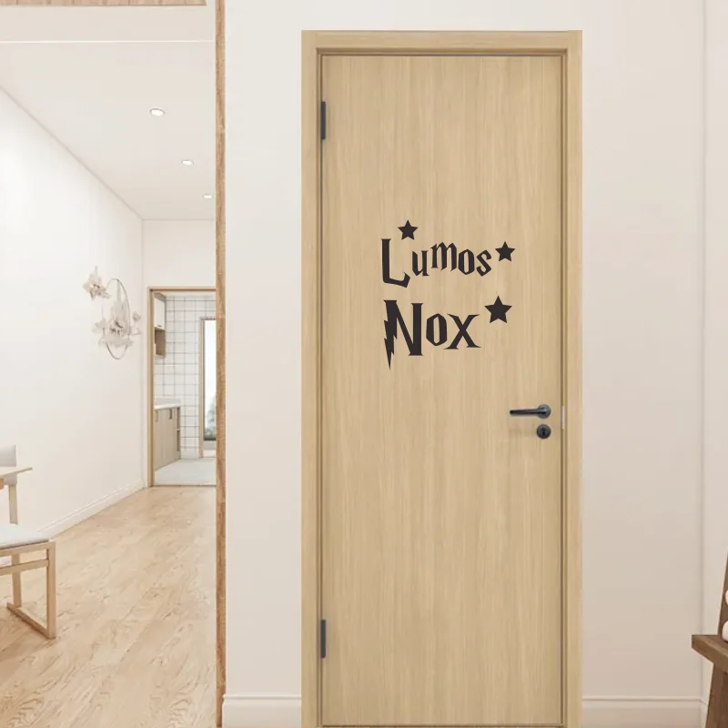 Lumos Nox наклейки на переключатель света современные водонепроницаемые креативные