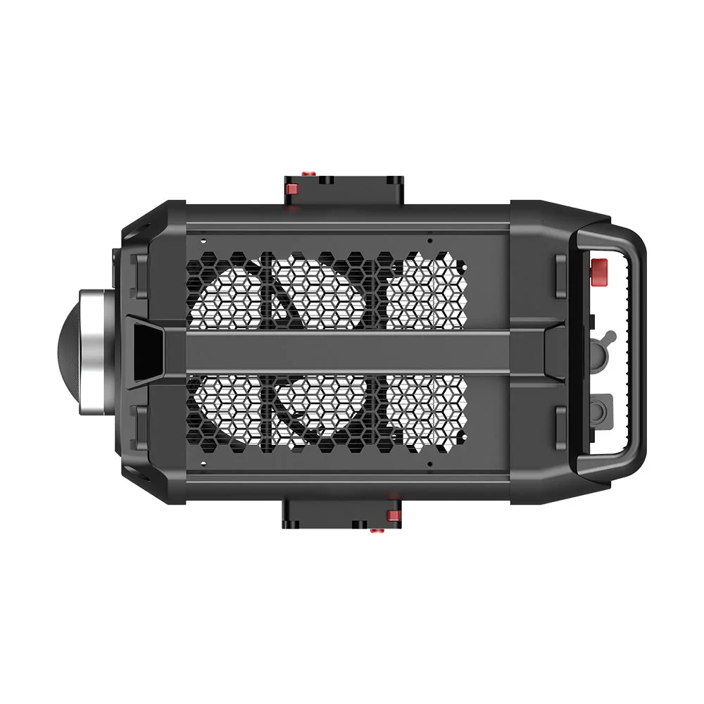Фото GVM SD1200B AIO 1200W Фотографический COB Bi-Color LED-светильник с точечным источником света для видеосъемки, дневной свет, прожектор для студии, постоянное освещение №5