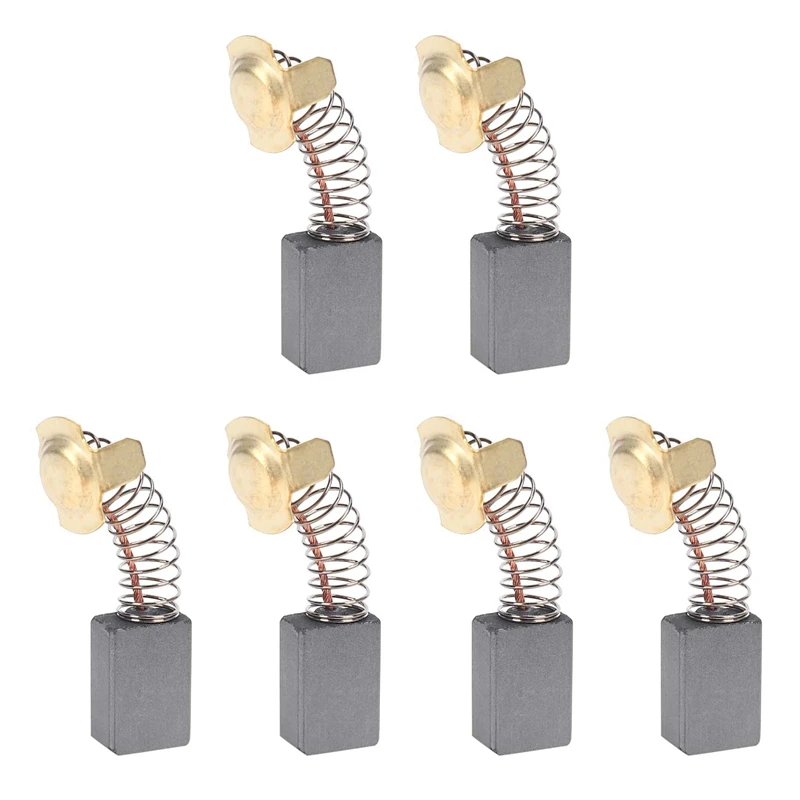 

6 Pcs 7mm x 11mm x 18mm Electric Replacement Motor Carbon Brushes