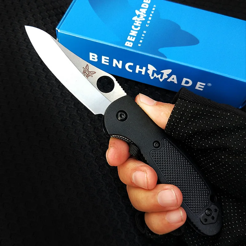 

Benchmade 555-1 555 Mini Tactical Folding Knife 440C Blade Camping Outdoor Safety-defend Military Knives Pocket EDC Tool-BY53