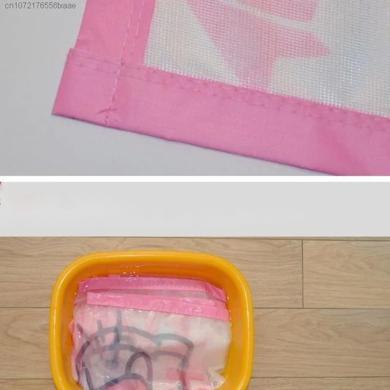 Sanrio мультфильм Hello Kitty декор комнаты липучка защита от комаров дверная занавеска