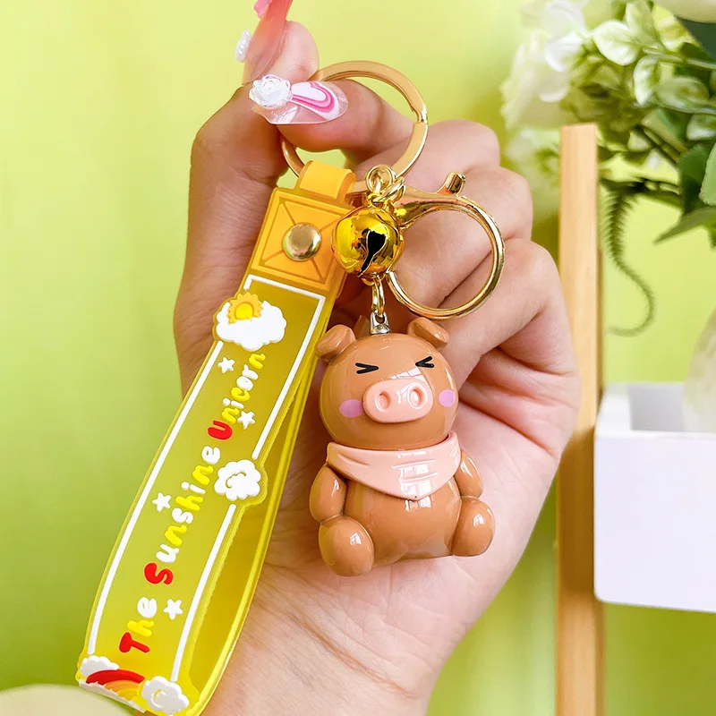 Новый акриловый мультяшный шарф Оригинальная кукла женская сумка подвеска