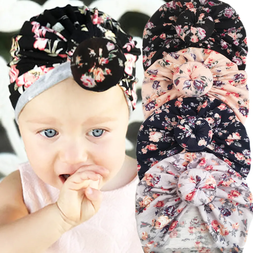 

Lovely doughnut Baby Hat Cute printing Baby Girl Boy Hat Scarf Soft Newborn Baby Hat Beanie Headgear Baby Photography Props