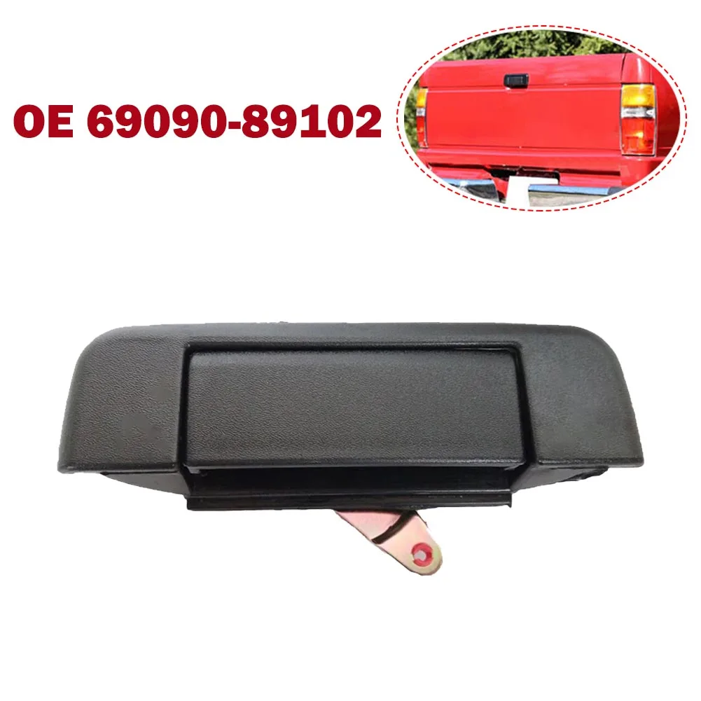 

Tail Gate Rear Tailgate Handle 1989-1995 2/4WD 69090-89102 Black Latch Tail Gate Metal Plastic Rear Tailgate 1pcs