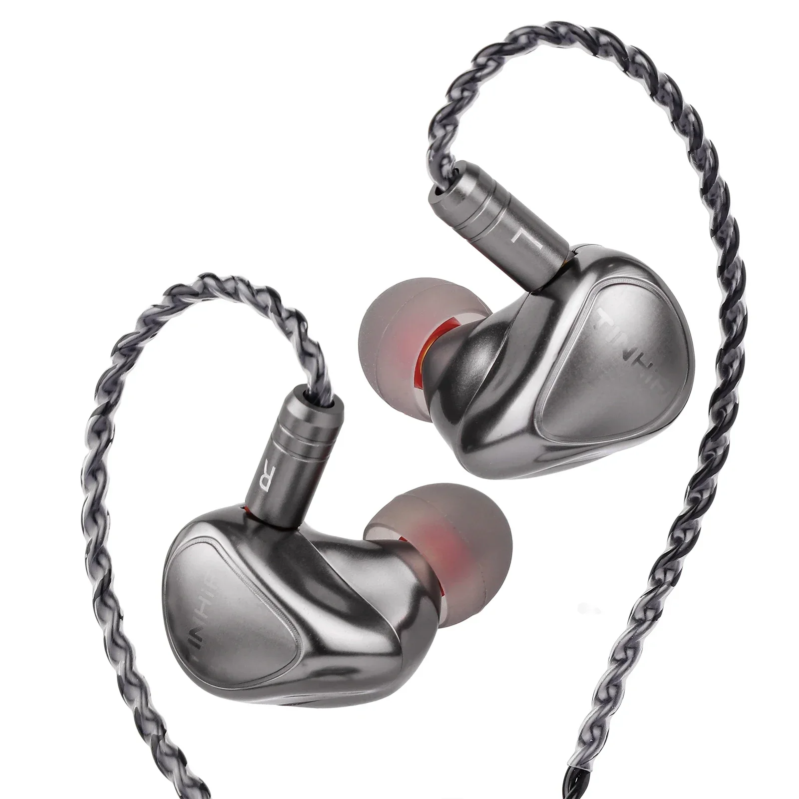 TINHIFI T5S Сбалансированные Hi-Fi наушники высокой четкости Дротовые IEM со съемным