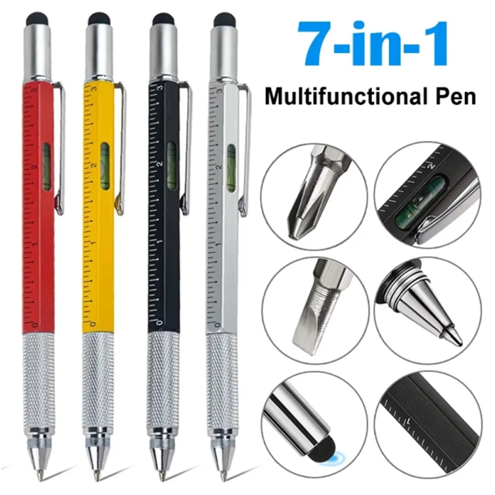 

Multi-tool Pen Exquisite Durable And Practical Multi-function Stylus Screwdriver Tool Christmas Gift Men's Gift Tool Pen