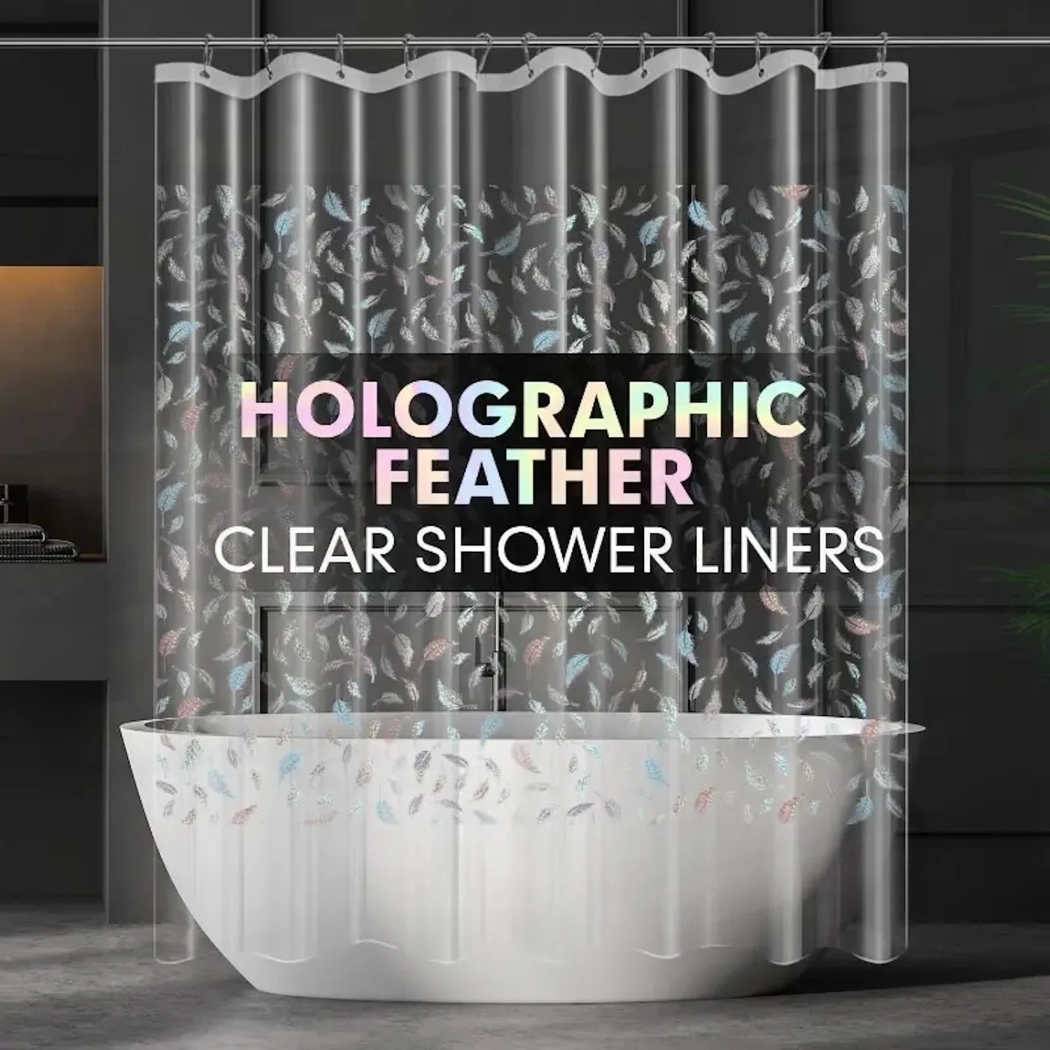 

Голографическая подкладка для душа GLOGISKY