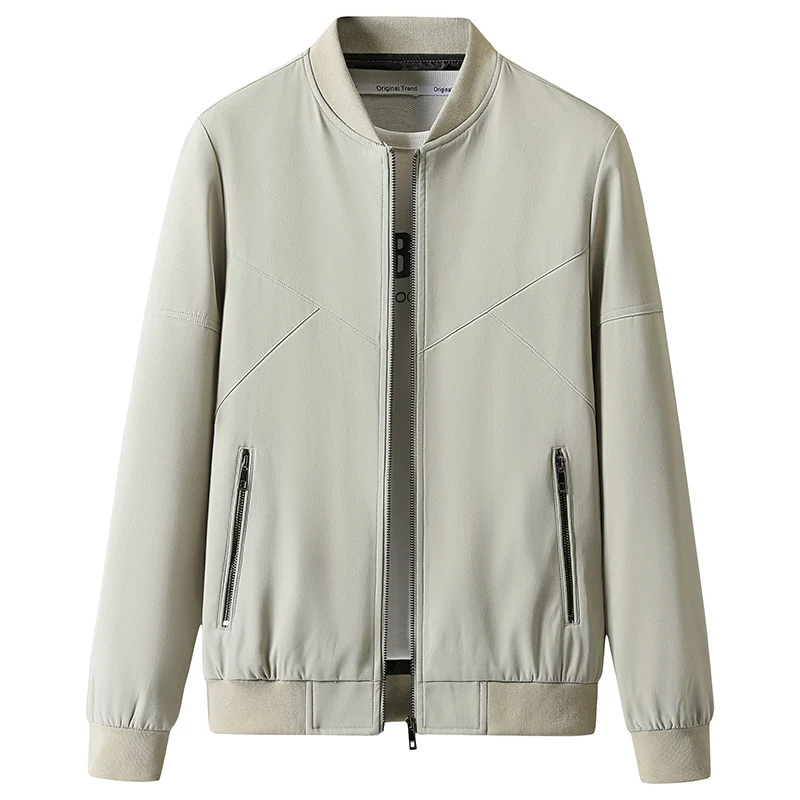 

For 2023 New Year Spring Autumn Cargo Green Black Coat Men'S OverSize 8XL 9XL Zip Up Brand Fashion Tactics Military Jackets