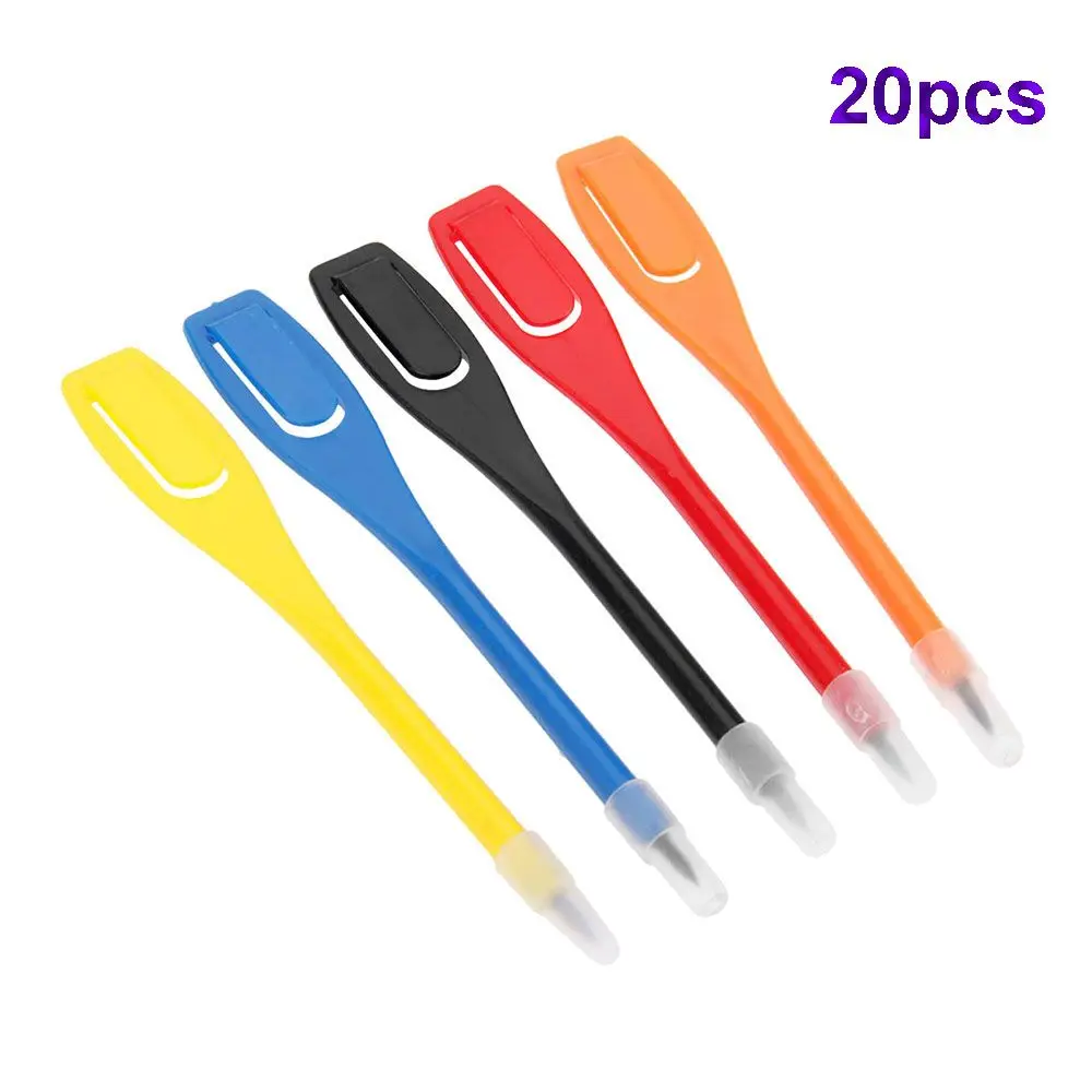 Clip Plastic Pencil Scoring Score Pens Golf Scoring Pen