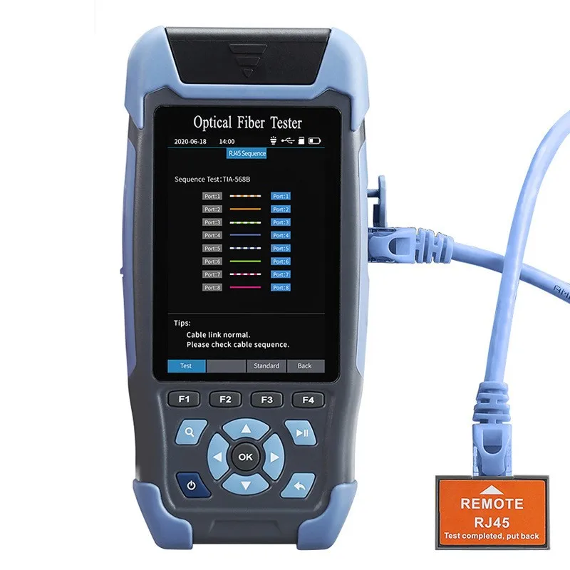 

nk3200d Novker mini otdr 1310nm 1550nm fiber optic otdr machine with VFL Power meter OLS Event map IOLM exfo otdr