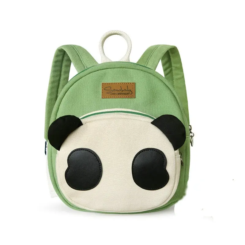 Children Small Canvas Backpack Cartoon Kids School Bags In Kindergarten 1-3-5 Years Old Boys Girls Baby Cute Backpack