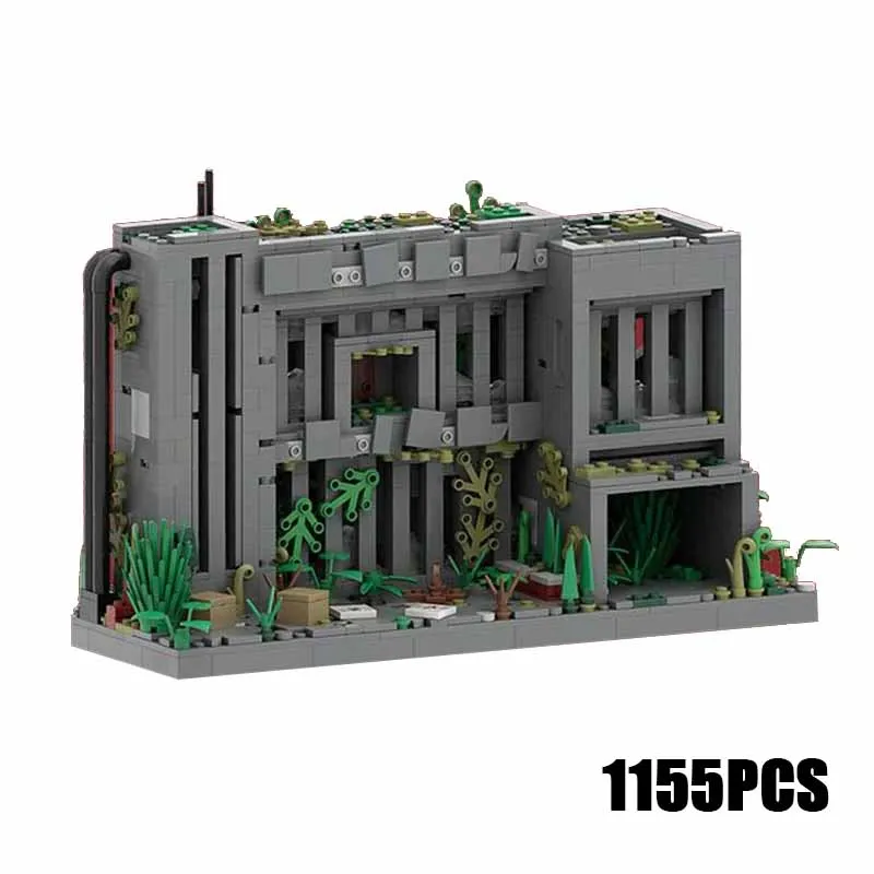 Модель уличного вида Moc строительные блоки отказанная фабрика технология для