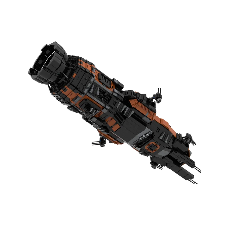 Фото 5112 деталей MOC Space MCRN Tachi Rocinante - легкий фрегат класса Corvette ECF-270 MCRN Tachi, модель из строительных блоков, подарок на Рождество №3