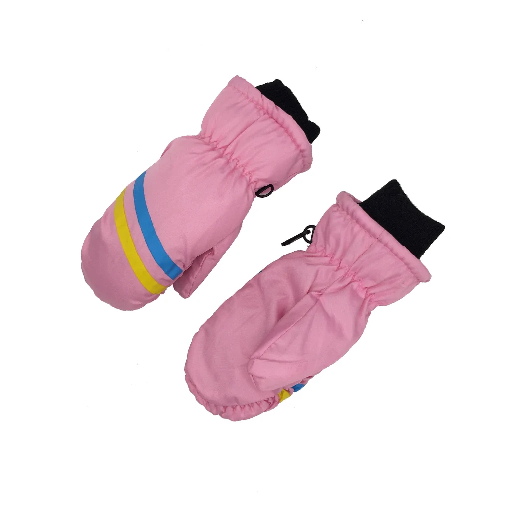 

2Pcs Ski Mittens Girls Boys Warm-Keeping Waterproof WIndproof Gloves Hand Warmers Hiking Climbing Motorcycle Dark Blue