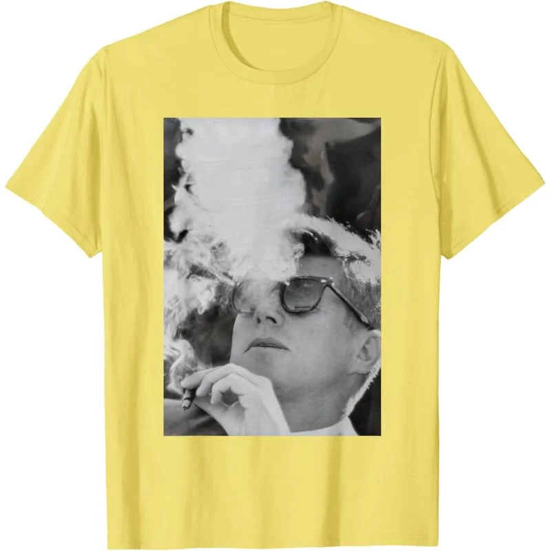 Футболка JFK Smoking with Shades President John F. Kennedy
