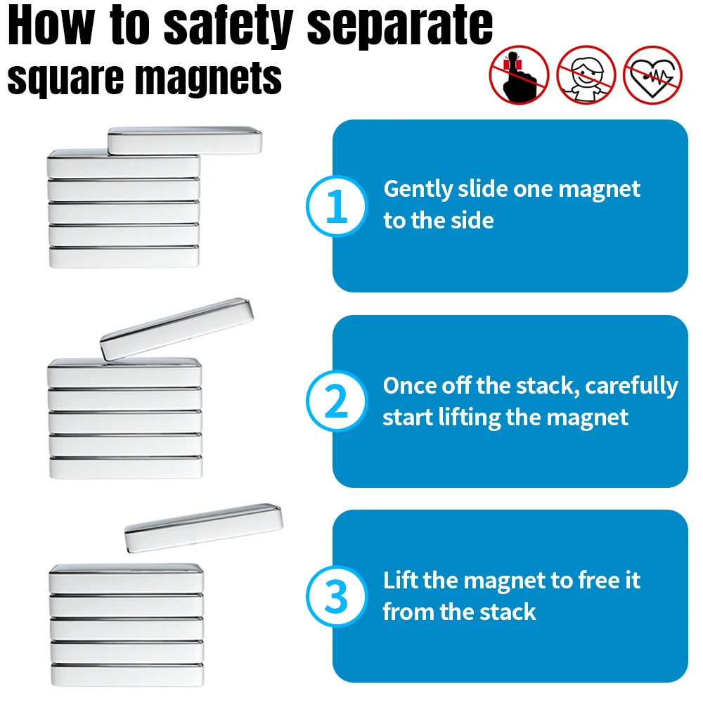 2/5/10/20/50 шт. 40x5x5 N35 Неодимовый магнит 40 мм X 5 блок NdFeB сверхмощный сильный постоянный
