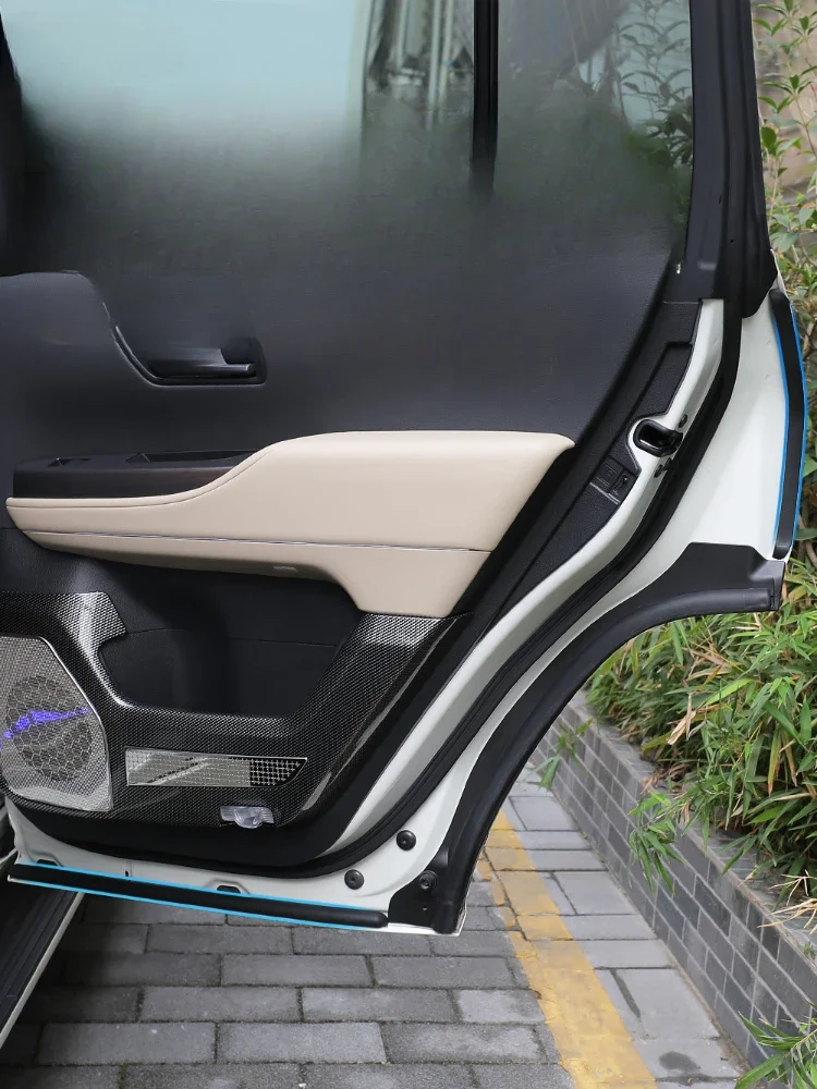 7 шт. уплотнительные ленты для дверей автомобиля резиновая звукоизоляция