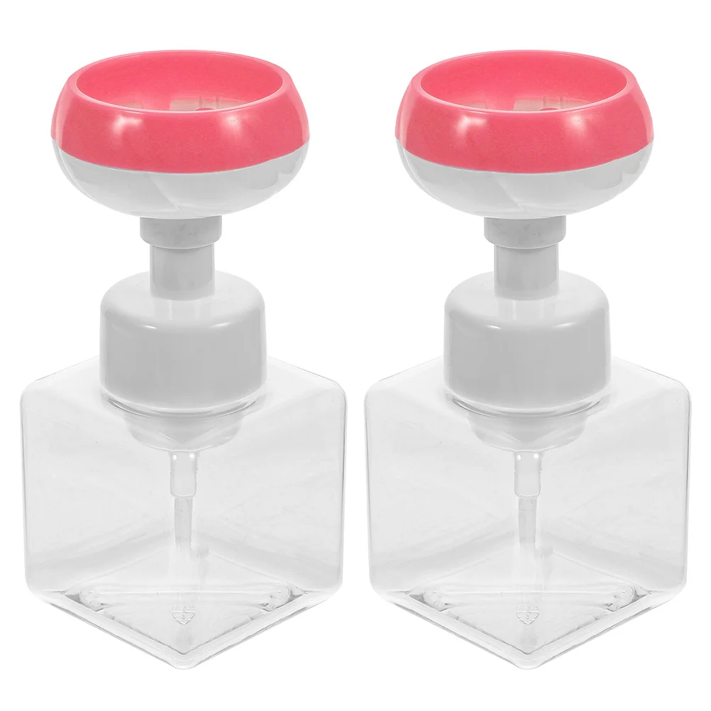 

2pcs Lasting Convenient Lightweight Practical Shower Foams Pump Bottles Travel Foaming Bottles for Outdoors