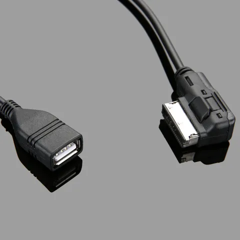 1 шт. медиа-в AMI MMI MDI AUX к автомобильному музыкальному интерфейсу USB-кабель-адаптер для Audi A3 A4 A5 A6 A8 Q5 автомобильный Стайлинг