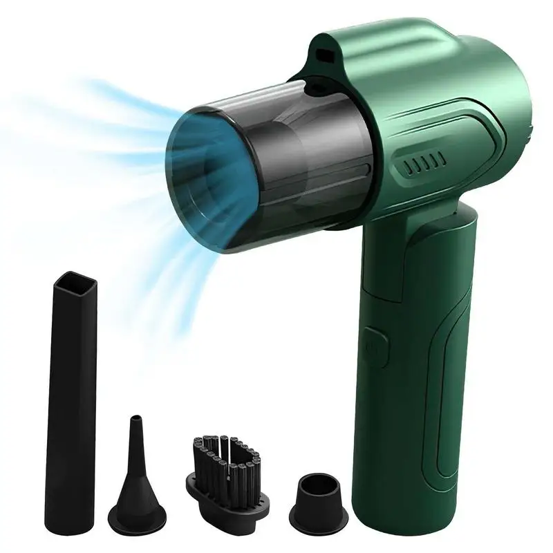 

Compressed Air Duster Three In One Household Wireless Vacuum Cleaner Portable High Power Hand Held Folding Car Vacuum Cleaner