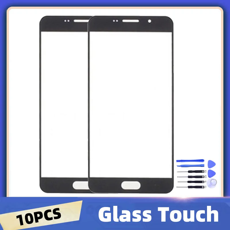 

For Samsung Galaxy A9 A9 Pro 2016 A9100 A9000 SM-A910F Touch Screen Front Glass Panel TouchScreen Outer Glass Lens NO LCD