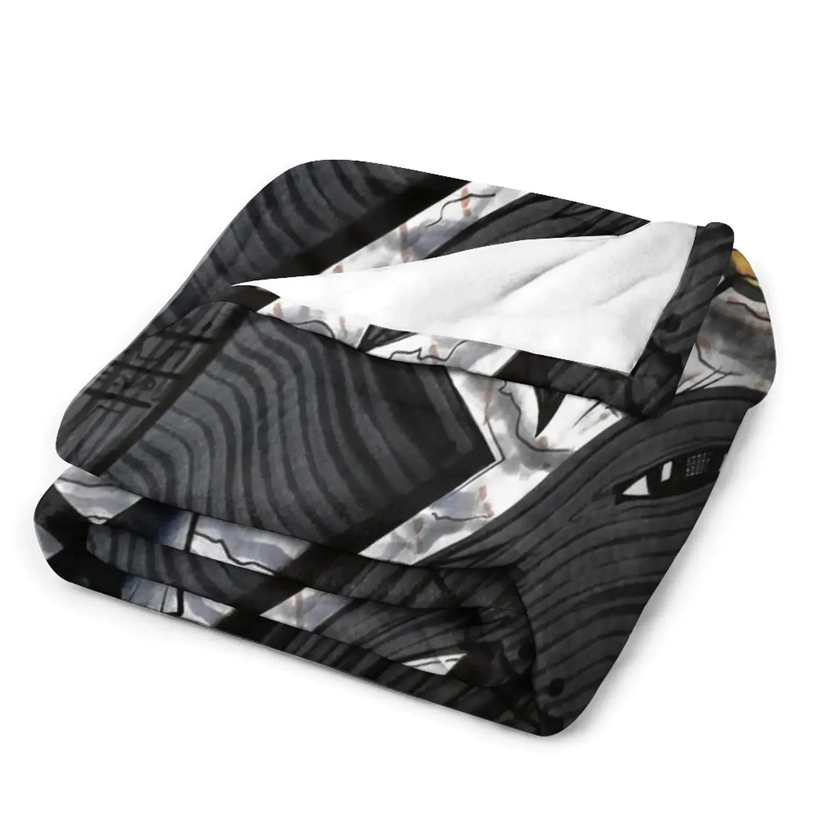 Два корвида под солнцем dk_2020july29a плед одеяло Кемпинг фланелевые клетчатые