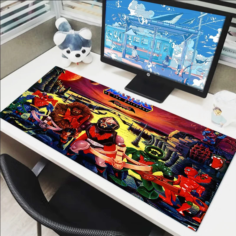 

He Man Masters Of Universe Pc Gamer Mouse Pad 900 × 400 MAT Hot Gaming Laptop Computer Mats Accessories the Table MOUSE Pad Desk