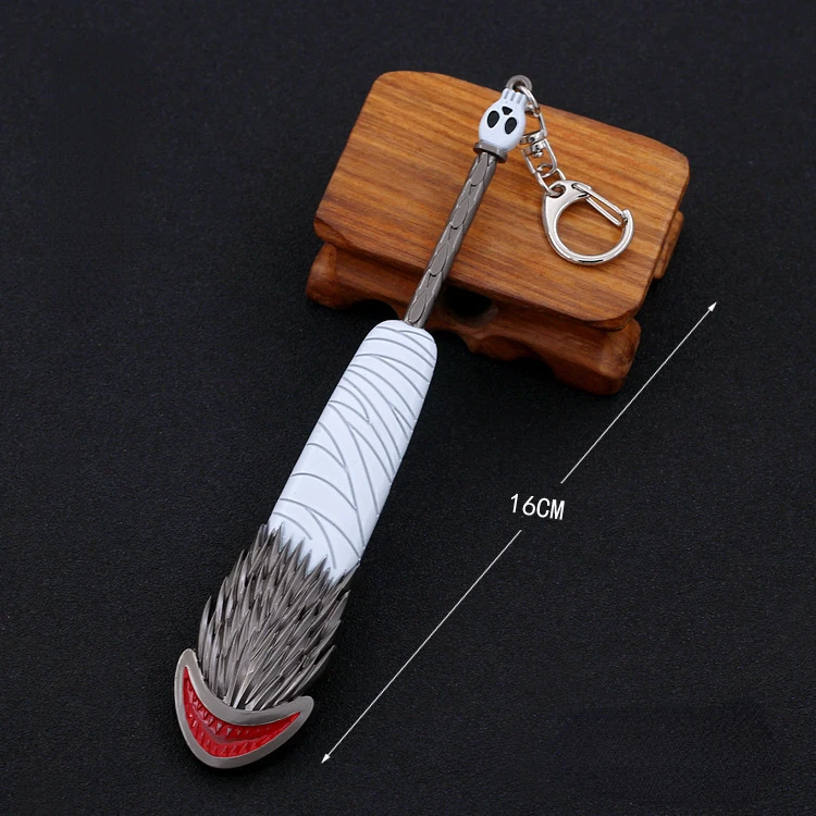 

Japanese Anime Peripheral Weapons 16cm Ghost Shark Muscle Alloy Weapon Model All Metal Swords Crafts Ornaments Collection Toys