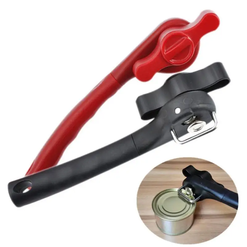 

Manual Multi-Purpose Can Opener Professional Hand-Held Manual Stainless Steel Can Opener Home Hotel Side-Cut Manual Can Opener