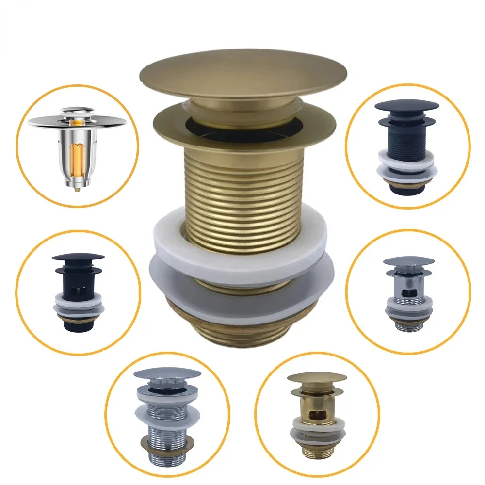 

Badkamer Basin Sink Pop Up Drain Afval Stopper Badkamer Kraan Accessoires