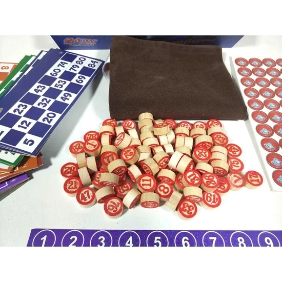 Высококачественная деревянная блестящая и бархатная игра в бинго Marsupials домашней