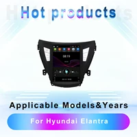 tesla style car radio android player dab gps for hyundai elantra 9 7 inch multimedia system car stereo autoradio navigation