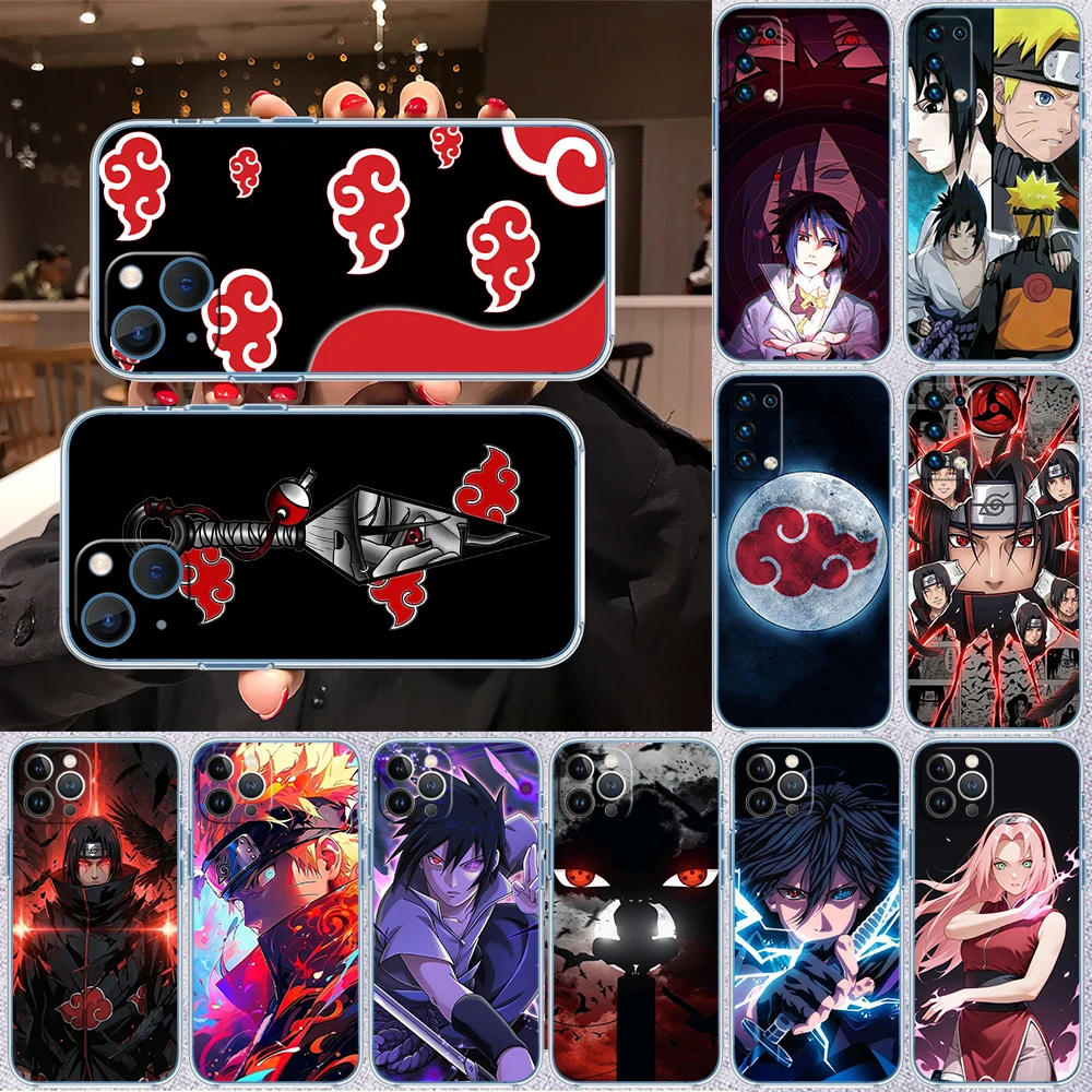 Фото Прозрачный чехол для телефона AD41 Naruto Itachi Sasuke для Motorola Moto G7 G8 G9 G84 G85 G73 G24 G15 Z2 Play Power Plus №3