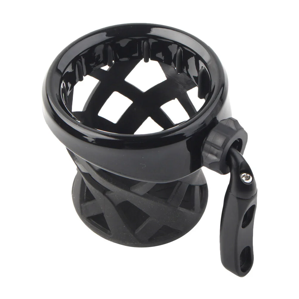 

Motorcycle Mesh Cup Holder Drink Perch Mount Handlebar Accessories Wheelchair Bike